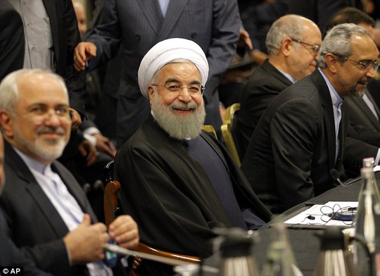 
Tổng thống Iran Hassan Rouhani. Ảnh: AP
