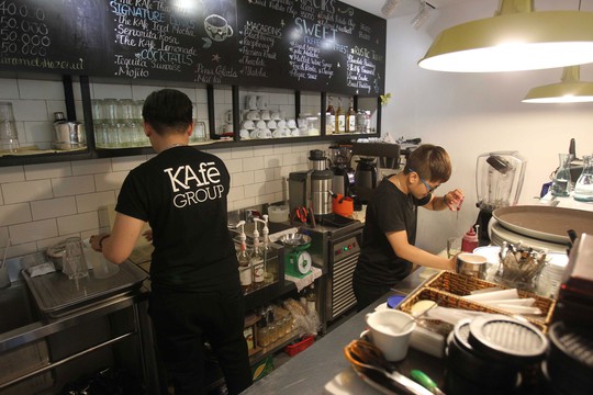 Chuỗi cà phê The KAfe đang mở rộng kinh doanh sau khi nhận được 5,5 triệu USD từ quỹ đầu tư nước ngoàiẢnh: HOÀNG TRIỀU
