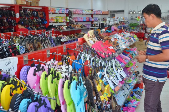 Một cửa hàng chuyên bán hàng Thái Lan ở quận Phú Nhuận, TP HCM Ảnh: Tấn Thạnh