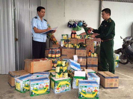Lực lượng chức năng tỉnh Quảng Ninh thu giữ hóa chất nhập lậu