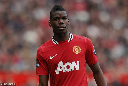 
Pogba khi còn ở đội trẻ M.U
