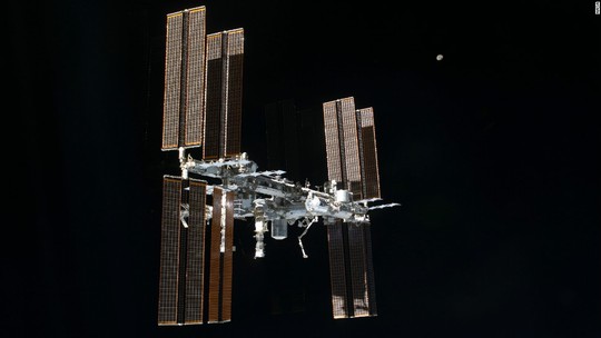 
Trạm Vũ trụ Quốc tế ISS - thành quả hợp tác của 16 nước. Ảnh: CNN
