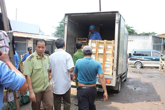 Trước vụ phát hiện ma túy 1 ngày, lực lượng chức năng phát hiện vụ vận chuyển hàng lậu với số lượng hàng chục tấn tại ga Biên Hòa