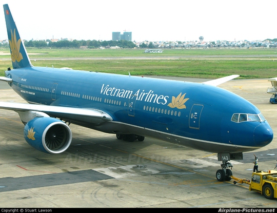 Một chiếc Boeing 777 của hãng hàng không Vietnam Airlines