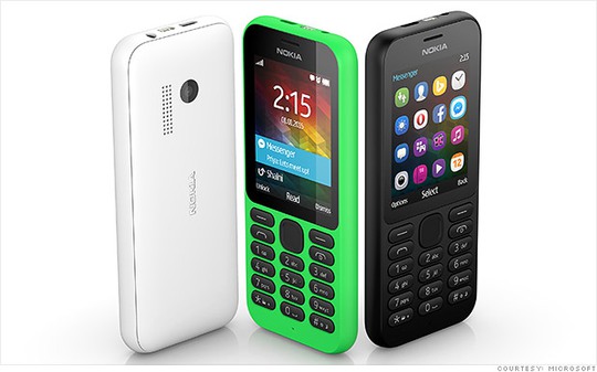 
Dòng điện thoại cơ bản Nokia khá được ưa chuộng tại Việt Nam
