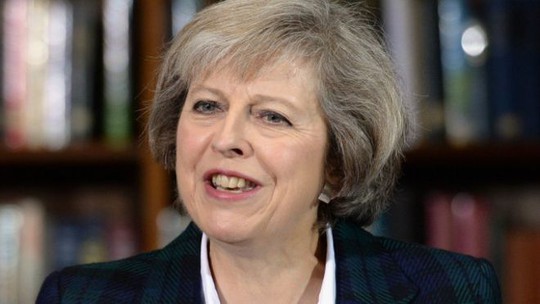 
Bộ trưởng Nội vụ Theresa May chiến thắng dễ dàng trong vòng đầu tiên. Ảnh: PA
