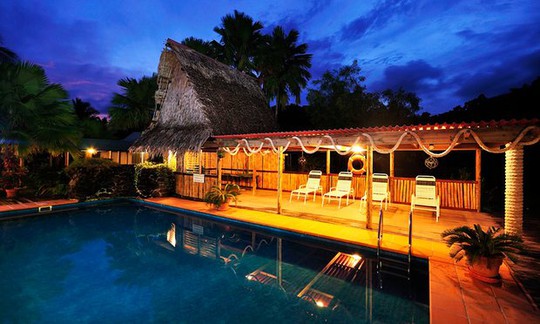 Bên trong khu nghỉ dưỡng. Ảnh: Kosrae Nautilus Resort