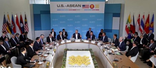 
Hội nghị thượng đỉnh Mỹ - ASEAN diễn ra ngày 15 và 16-2 tại Sunnylands, bang California. Ảnh: Reuters
