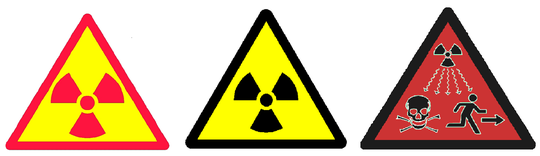 Ba biểu tượng cảnh báo phóng xạ