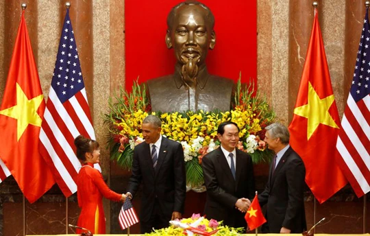 
Chủ tịch nước và Tổng thống Obama chúc mừng hợp đồng làm ăn lớn giữa doanh nghiệp hai nước
