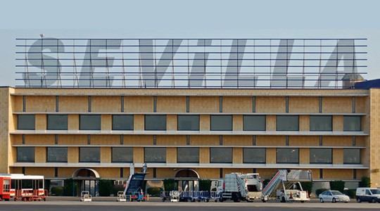 Sân bay Seville – Tây Ban Nha. Ảnh: RT