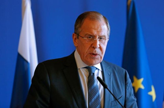 Ngoại trưởng Nga Sergei Lavrov. Ảnh: REUTERS