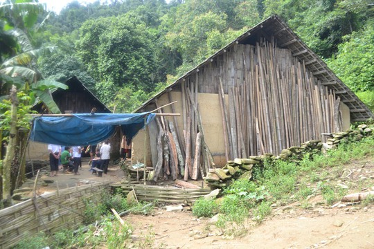 
Căn nhà của 4 nạn nhân trong vụ thảm sát - Ảnh: Báo Lào Cai
