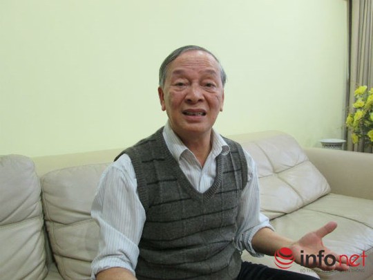 
 Ông Vũ Vinh Phú, Chủ tịch Hiệp hội siêu thị Hà Nội. Ảnh D.Thùy
