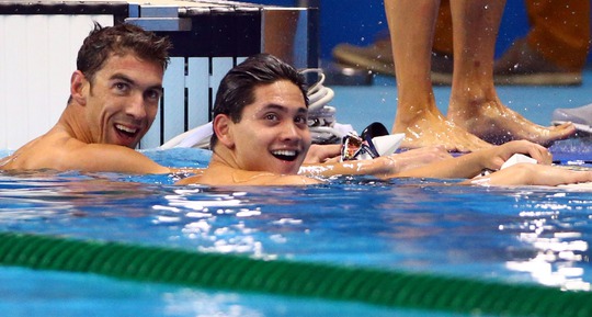 Michael Phelps cảm thấy thú vị trước đối thủ được xem là thần đồng bơi lội Singapore - Joseph Schooling