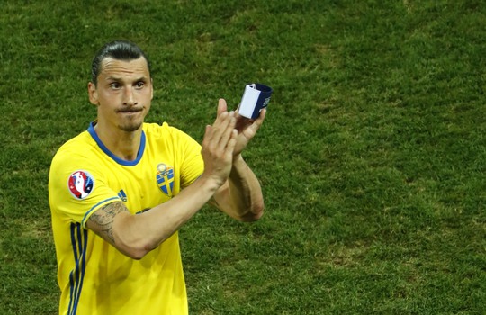 Ibrahimovic không thể giúp Thụy Điển vượt qua vòng bảng Euro 2016