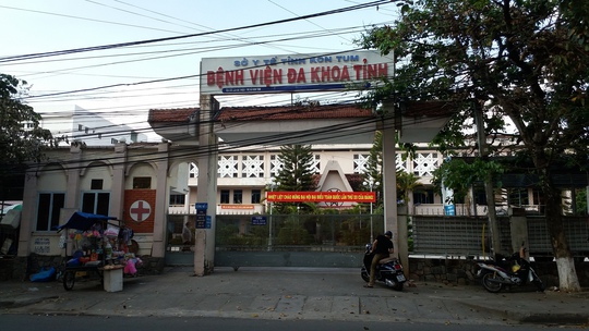 Bệnh viện Đa Khoa tỉnh Kon Tum nơi xảy ra vụ việc