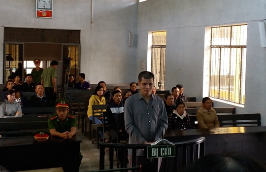 Nguyễn Minh Hoàn tại phiên tòa sơ thẩm