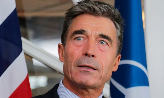 
Ông Anders Fogh Rasmussen,. Ảnh: EPA
