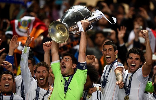 Casillas đang dẫn đầu danh sách ra sân nhiều nhất Champions League