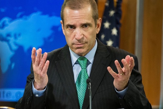 Phát ngôn viên Bộ Ngoại giao Mỹ Mark Toner. Ảnh: MIDDLE EAST MONITOR