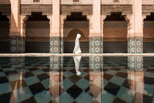 
Ben Youssel - chủ đề Thành phố - tác giả Takashi Nakagawa. Bức ảnh phản chiếu tuyệt đẹp này được chụp ở Madrasa, Marrakesh, Marrakech-Tensift-Al Haouz, Morocco.
