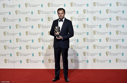 Leonardo Dicaprio nhận giải