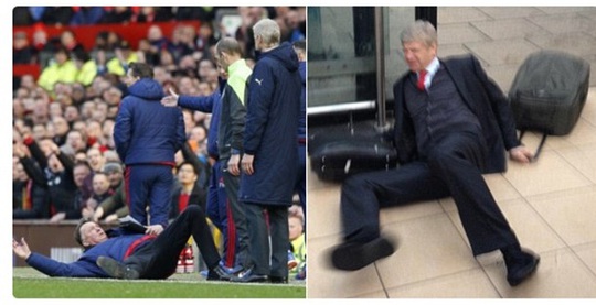 Van Gaal 2016 và Wenger 2014, ai ngã điệu nghệ hơn?