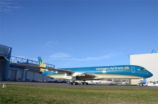 
Vietnam Airlines đang khai thác đội tàu bay A350 hiện đại nhất hiện nay
