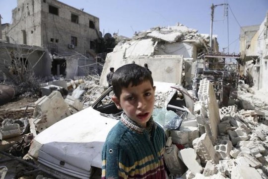 TP Douma do phiến quân kiểm soát. Ảnh: Reuters