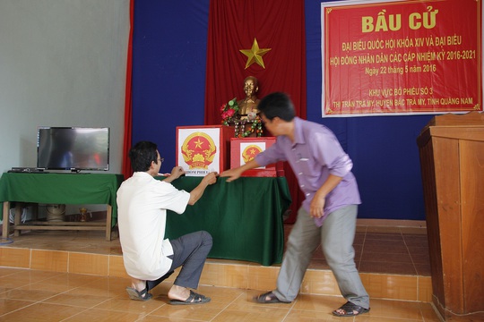 
Chuẩn bị bầu cử tại huyện Bắc Trà My, tỉnh Quảng Nam
