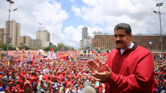 Nhiệm kỳ 6 năm của Tổng thống Maduro sẽ kết thúc vào tháng 1-2019. Ảnh: EPA