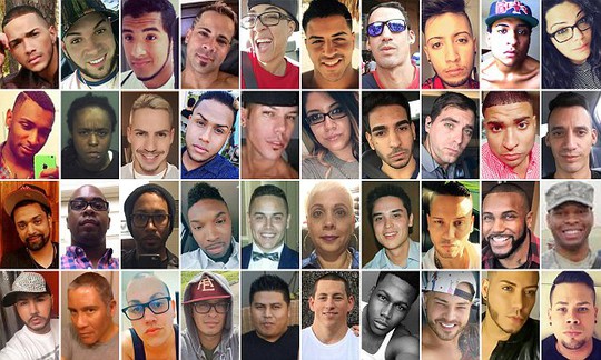 
49 nạn nhân trong vụ xả súng trong hộp đêm ở TP Orlando. Ảnh: DAILY MAIL
