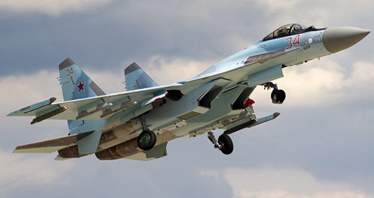 Chiến đấu cơ Su-35S. Ảnh: Sputnik