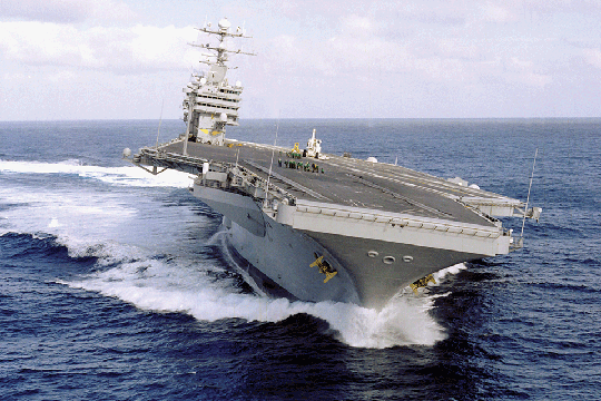 
Tàu sân bay USS John C. Stennis. Ảnh: Hải quân Mỹ
