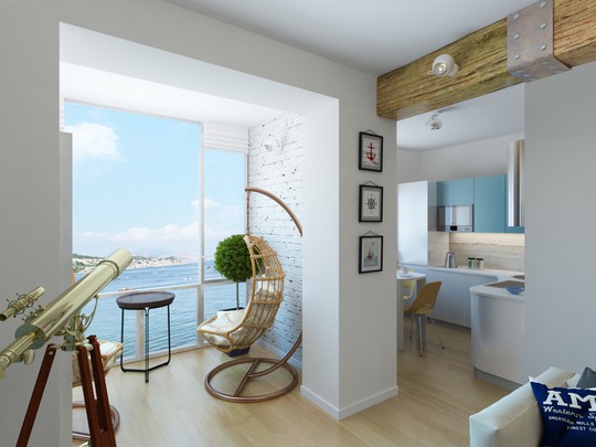 
Bên ngoài phòng khách được thiết kế với một góc view ấn tượng.
