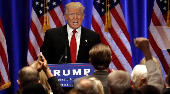 
Ứng viên tranh cử tổng thống của đảng Cộng hoà Donald Trump. Ảnh: Reuters
