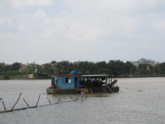 Sông Sài Gòn đang bị xâm nhập mặn sâu