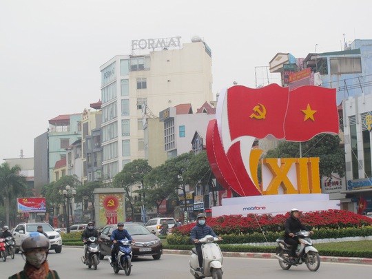 
Trên đường Nguyễn Chí Thanh, quận Cầu Giấy
