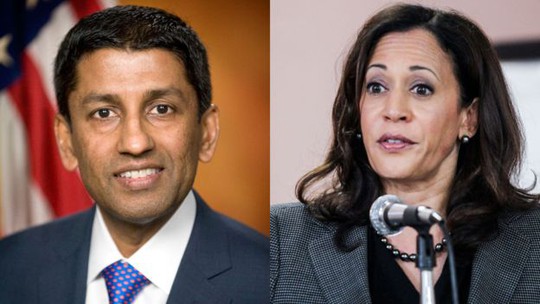 Ông Srinivasan và bà Harris là 2 trong số các ứng viên đề cử cho vị trí thẩm phán tòa án tối cao. Ảnh: Reuters