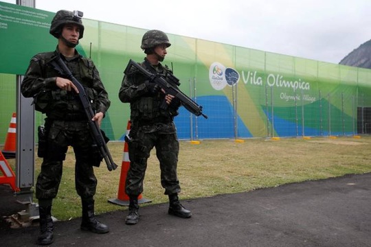
Khủng bố “sói đơn độc” là nỗi lo lớn của cơ quan an ninh Brazil tại Thế vận hội Rio 2016 Ảnh: REUTERS
