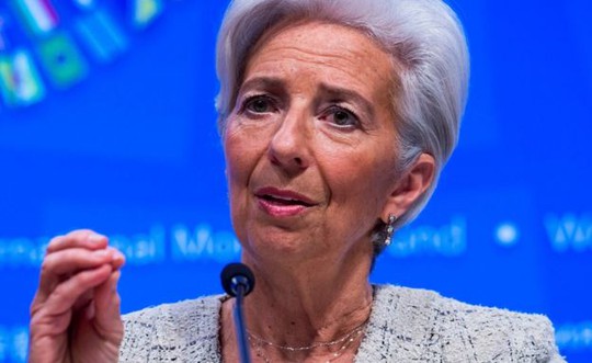 
Christine Lagarde, người đứng đầu Quỹ Tiền tệ Quốc tế (IMF) và cựu Bộ trưởng Tài chính Pháp. Ảnh: EPA
