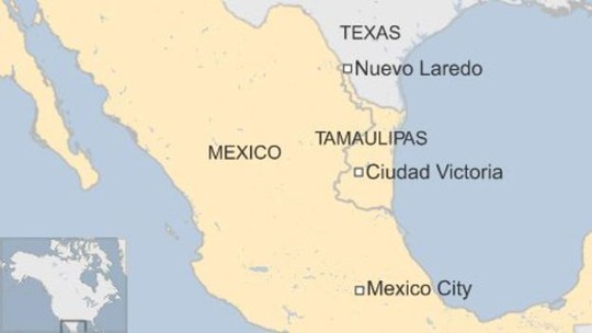 
Ciudad Victoria, bang Tamaulipas, nơi Pulido bị bắt
