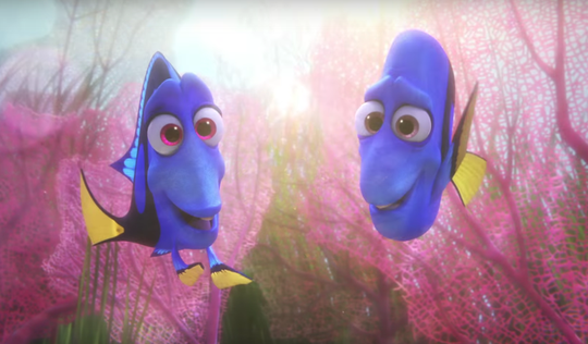 Cha mẹ rất thương Dory