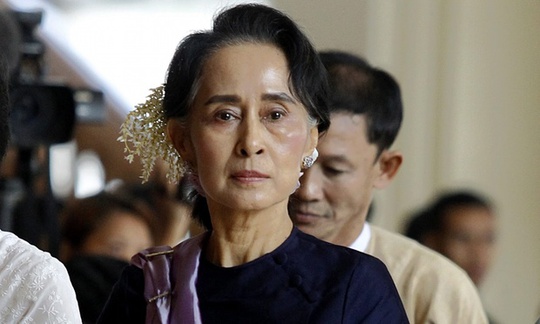 Bà Aung San Suu Kyi. Ảnh: EPA