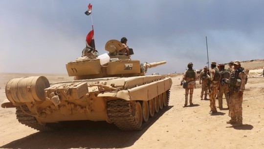 
Quân Iraq trong chiến dịch tái chiếm TP Mosul hồi tháng 3. Ảnh: REUTERS

