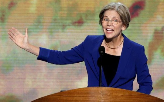 Thượng nghị sĩ Elizabeth Warren. Ảnh: Reuters