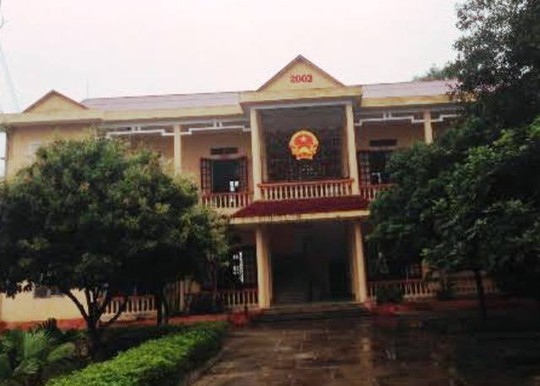 
Công sở xã Quảng Trạch, nơi ông Hoàng Văn Phúc, đang công tác bị tố xài bằng giả
