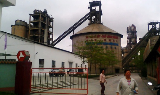 
Nhà máy xi măng Luks Việt Nam - nơi xảy ra tai nạn
