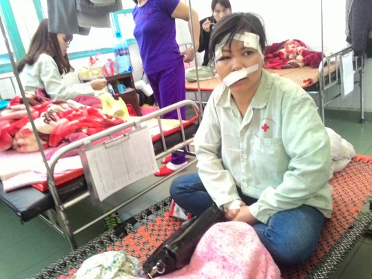 
Bà Nhi đang được điều trị tại Bệnh viện Trung ương Huế
